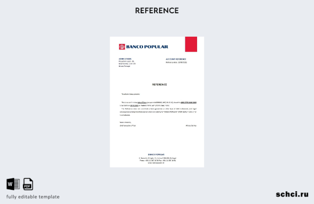 цифровая загрузка Portugal Banco Популярный шаблон справки о закрытии
